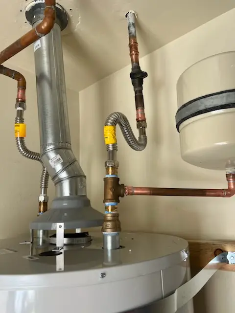 Water heater installation and plumbing repair in Timberland